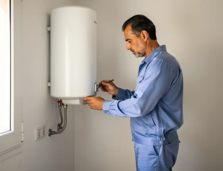 reparaci贸n calentador de agua Almendrales